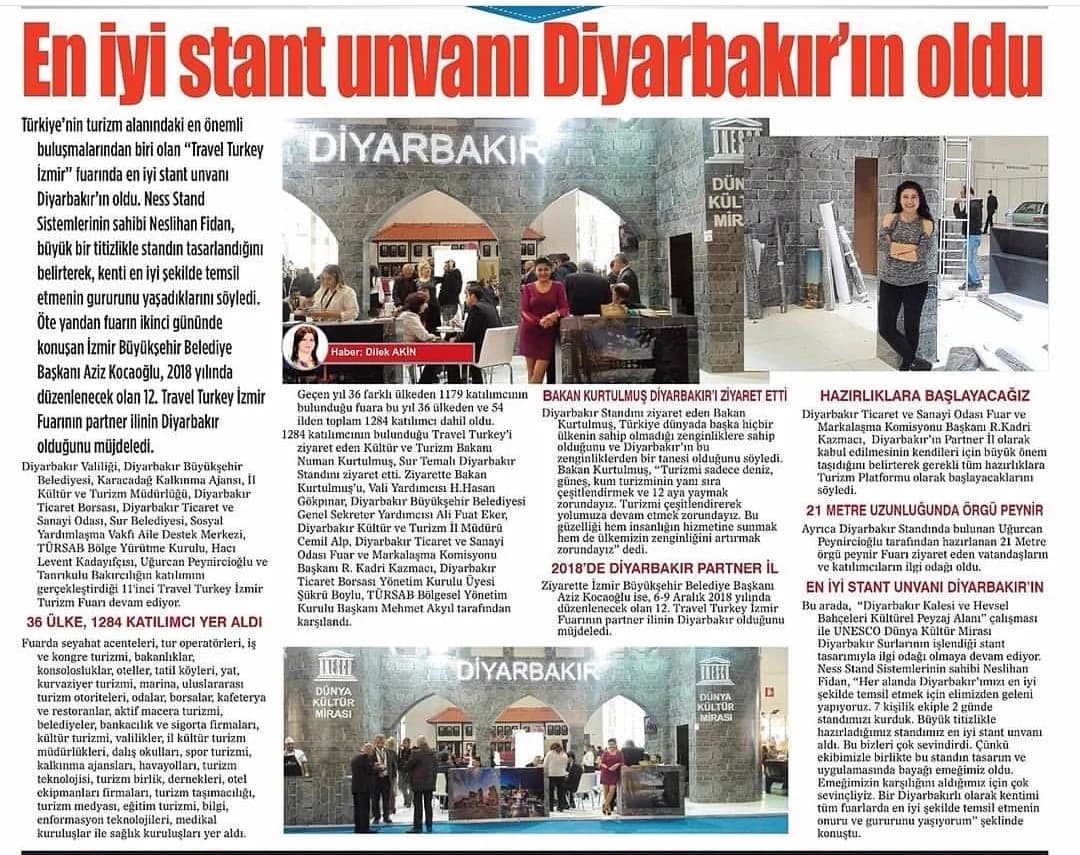 En iyi stant unvanı Diyarbakır'ın oldu görsel 4