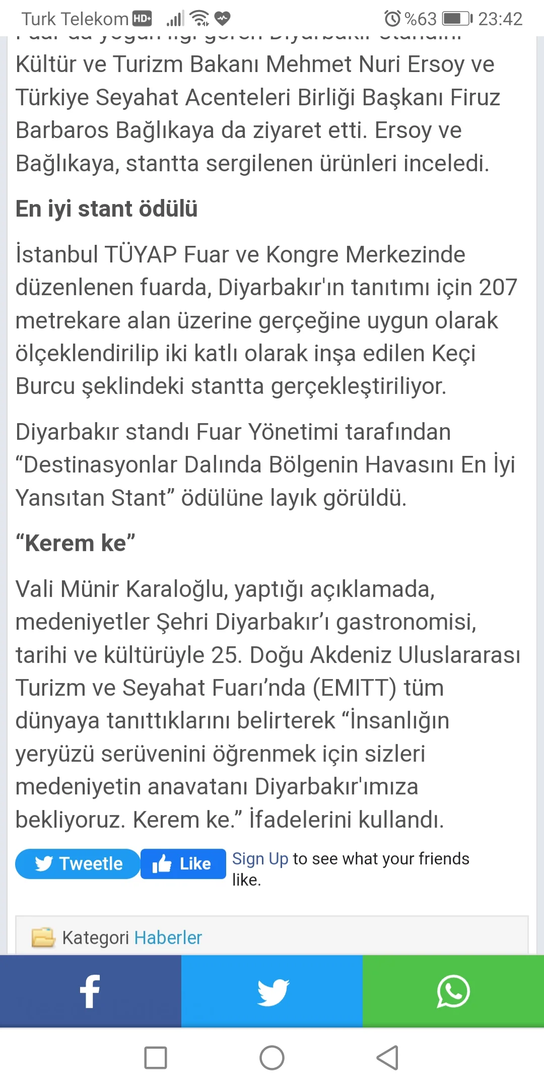 Diyarbakır, EMITT fuarında ödül aldı görsel 5